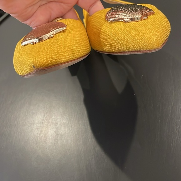 Jennifer Sumko x Antonio Melani Shell Sling Back Flats - Picture 5 of 11